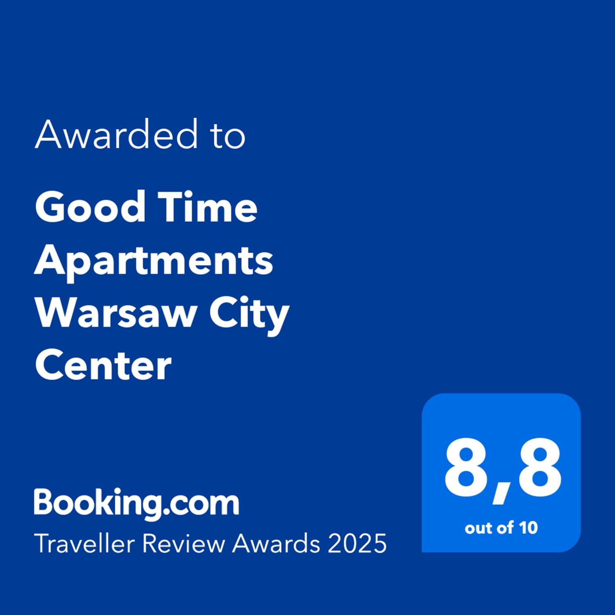 Good Time Apartments Warsaw City Center Bagian luar foto